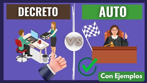 DECRETO Y AUTO Descubre Las 5 Diferencias YouTube