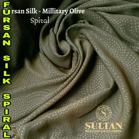 Jual Aneka Warna Kain Abaya Sultan Fursan Silk Emboss Spiral Harga