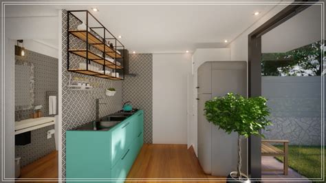 Plano De Loft Moderno X Metros Planeta Arquitectura