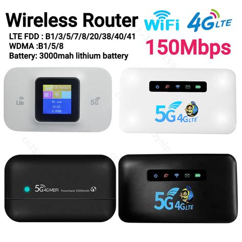 Routeur Wifi H Mini Routeur WiFi Sans Fil Avec Carte SIM Point D