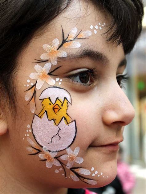 Really Cute Easter Design Easter Face Paints Pinterest Easter Face And Face Paintings