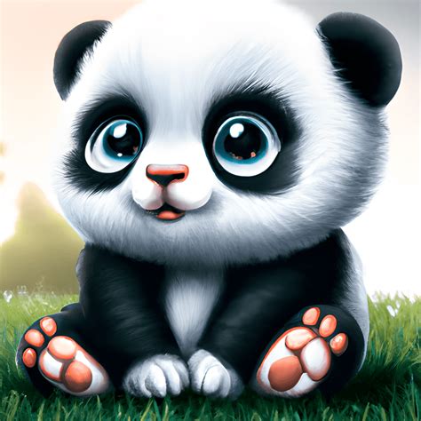 Cute Adorable Baby Panda Creative Fabrica