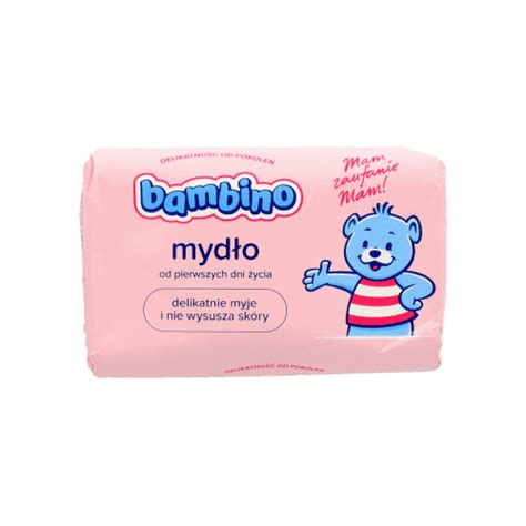 Bambino Delikatne Myd O W Kostce Z Lanolin Dla Dzieci I Niemowl T G