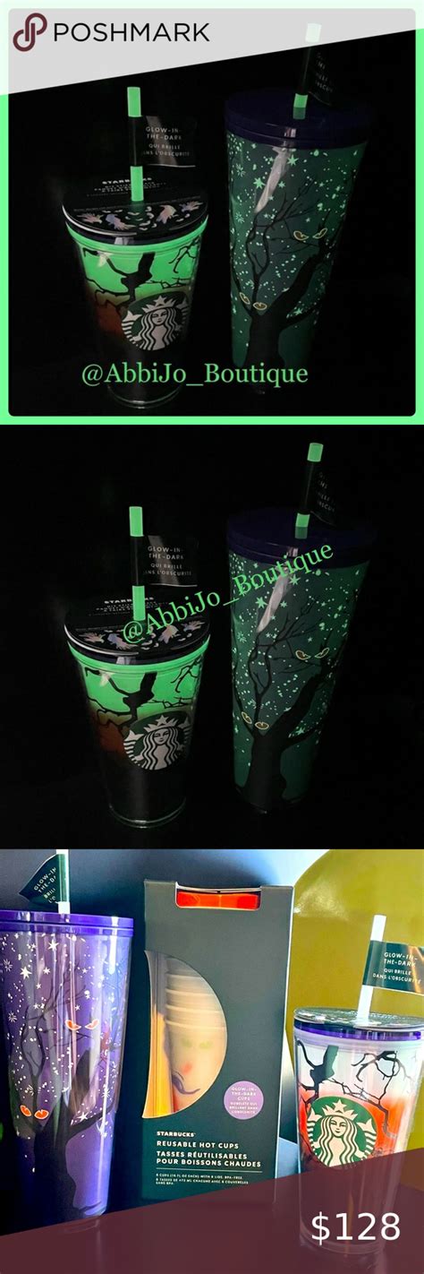 Starbucks Set Halloween Raven Perch Grande And Preying Eyes Venti