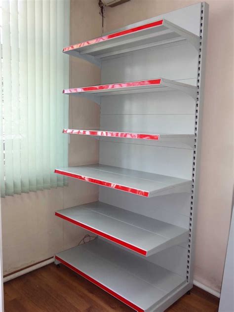Металлические полки островные витрины стелажи торговые для магазина: 12 ...