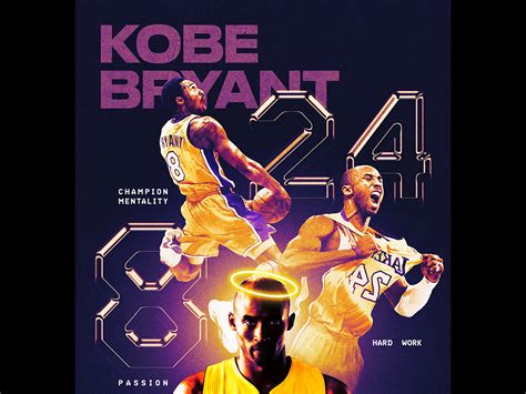 Kobe Bryant Poster Design #1 by Adam Verčík on Dribbble