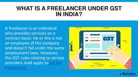 PPT GST For Freelancers Applicability Registration Rates