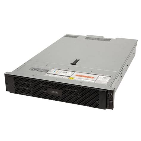 AXIS 固定ネットワークカメラ 02543 001 S1296 RACK 192TB プロによるサポート付き 7331021079267