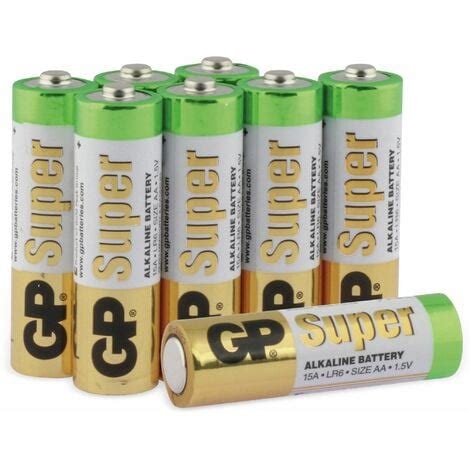 GP Mignon Batterie Set SUPER Alkaline 8 Stück