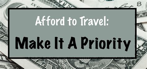 Why You Can't Afford to Travel (And What to Do About It)