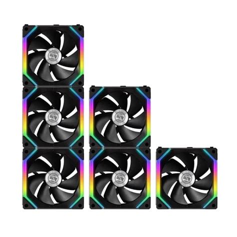 Fan case Lian Li UNI Fan SL 120 Triple Black LED ARGB Fan ghép nối