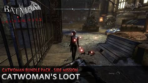 Batman Arkham City Catwoman S Loot Side Mission Walkthrough Youtube