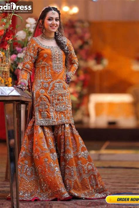 Punjabi Sharara Wedding Dress Sd1001 Bridal Dresses Pakistan