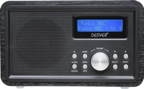 Denver DAB 35 DAB Digital Radio Zwart Bol