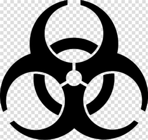 Toxic Biological Hazard Symbol Biohazard Symbol Transparent