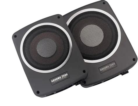 GROUND ZERO GZCS SW 800A Car Specific Series Subwoofer Owner S Manual