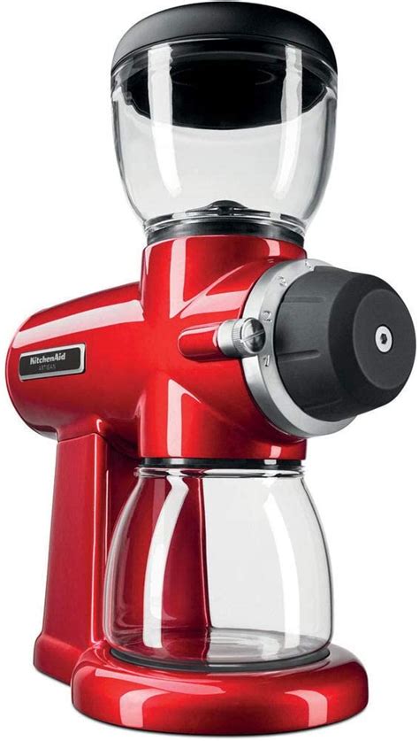 مشخصات آسیاب قهوه کیچن اید Kitchenaid Empire Red Burr Grinder 5kcg0702ber ارسال ۱۰ الی ۱۵ روز