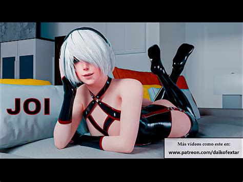 2B te programa para masturbarte JOI hentai español XVIDEOS