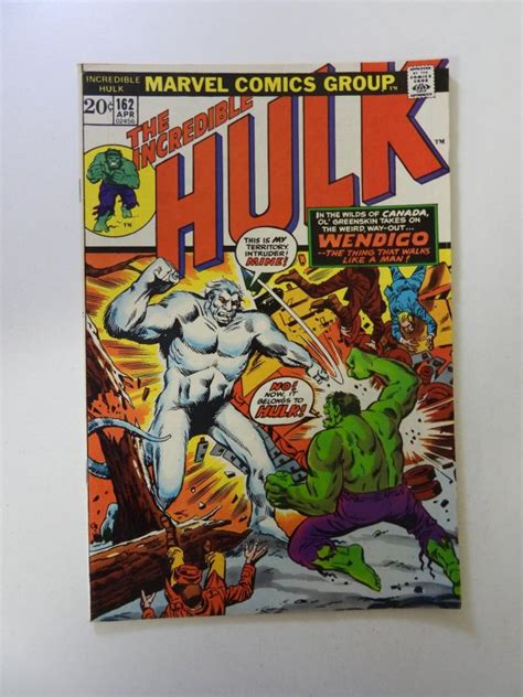 The Incredible Hulk St Appearance Of Wendigo Fn Condition Comic