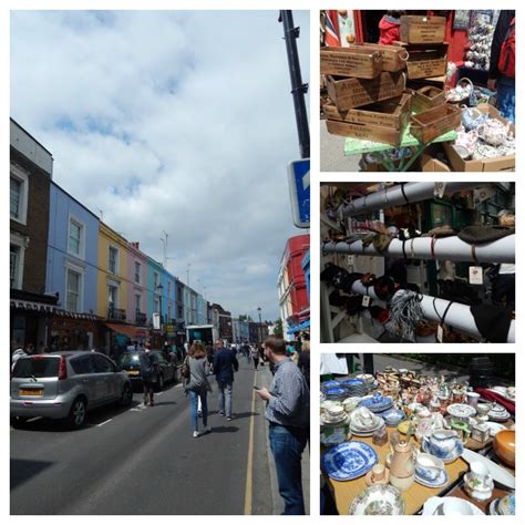 Portobello Market Shopping - Cooking is Messy