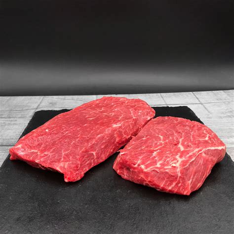 Angus Rinder Flat Iron Steak Sieberer Landmetzgerei