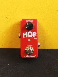 TC Electronic Hall of Fame Mini Reverb Pedal