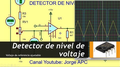 Amplificador Operacional Ci Detector De Nivel De Voltje Opamp