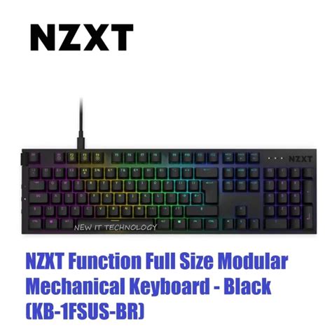 Nzxt Function Modular Rgb Mechanical Gaming Wired Keyboard Full Size