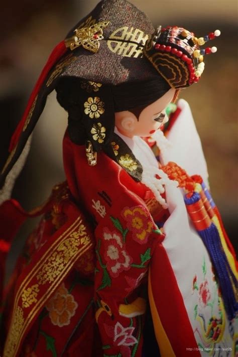 Dolls Korea Hanbok Korean Traditional Style Korean Traditional