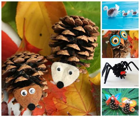 5 manualidades infantiles con piñas | PequeOcio | Bloglovin’