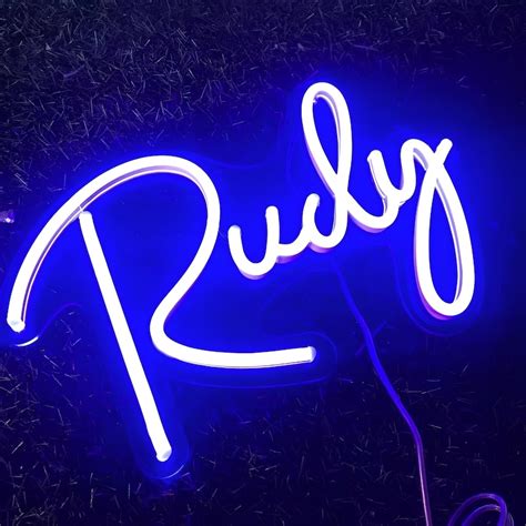 Custom Name Led Neon Sign Light Neon Name Sign Art Aesthetic Custom