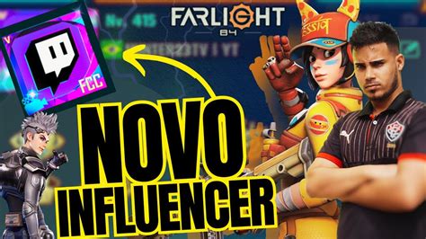 FCC NOVO INFLUENCIADOR JOGANDO FARLIGHT 84 AO VIVO Livedefarlight84