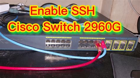 Enable Ssh On Cisco Switch 2960g Youtube