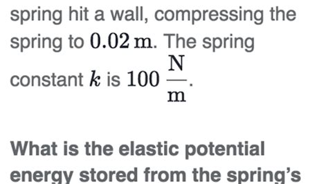 What Is The Equation Of Elastic Potential Energy Tessshebaylo