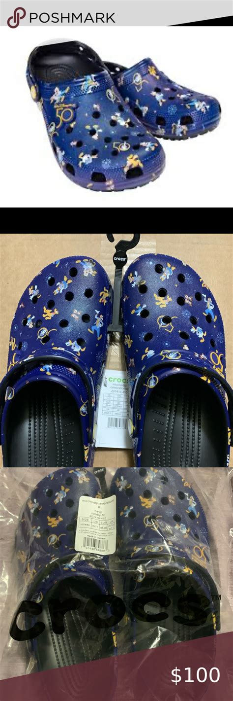 Disney Clogs For Adults By Crocs Walt Disney World 50th Anniversary