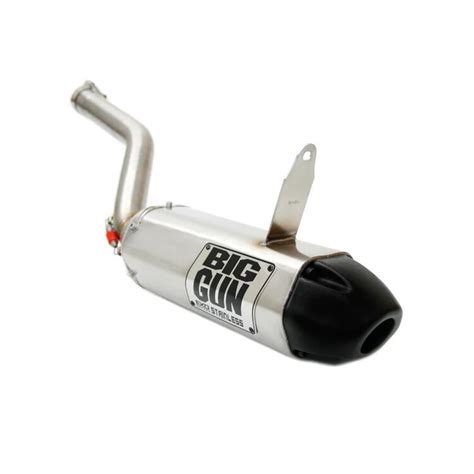 Big Gun EXO Stainless Slip On Exhaust Can Am Outlander 500cc 1000cc