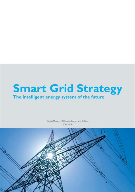 Pdf Smart Grid Strategy Energistyrelsen · Smart Grid Strategy 5 The