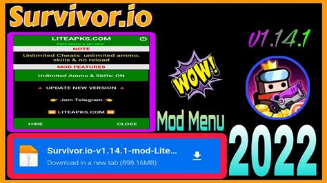 Survivor Io Mod Menu V Latest On Android Survivor Io Mod Apk