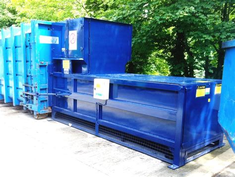 Manual Loading Static Compactor Waste Handling Solutions Ltd