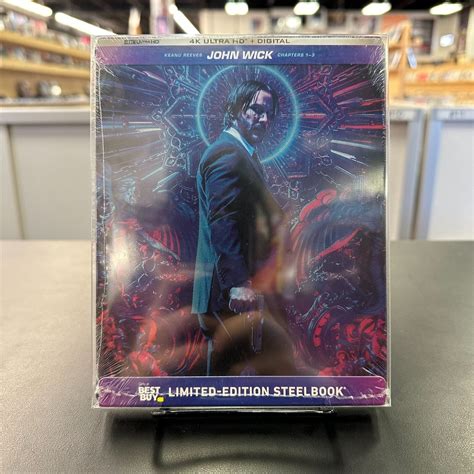 LIONSGATE John Wick Chapters Steelbook 1 3 4k Ultra HD EBay