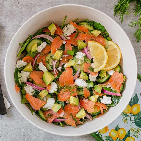 Smoked Salmon Salad Recipes