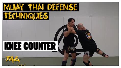 Muay Thai Clinch Knee Counter With Kaensak Sor Ploenjit YouTube