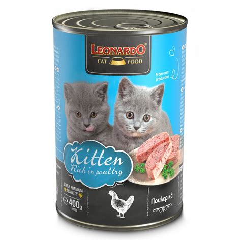 Консервы Леонардо Для котят с птицей / Leonardo Kitten Rich In Poultry ...