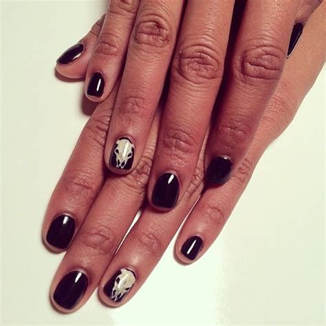 So Hot Right Nail Skull Nails Nails Nails Inspiration
