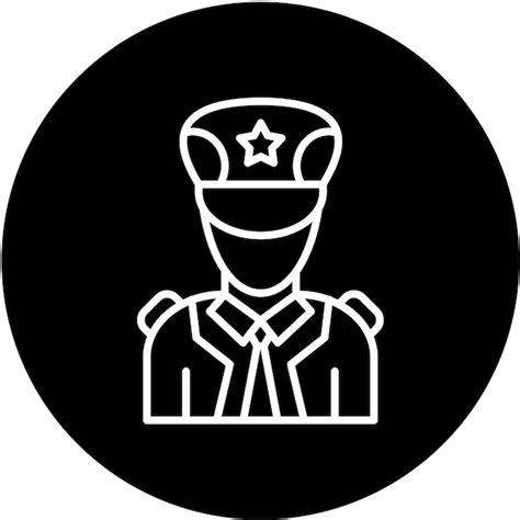 Premium Vector Pilot Icon Style