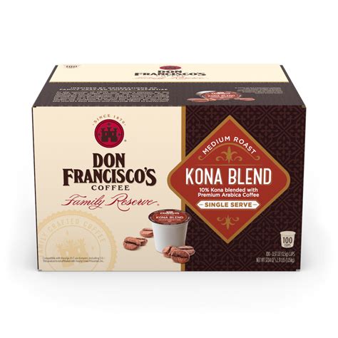 Shop Kona Blend Coffee Pods | Don Francisco's Coffee