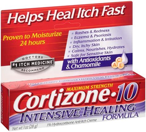 Cortizone 10 Maximum Strength Intensive Healing Formula Anti Itch Creme Hy Vee Aisles Online