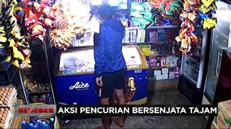 Aksi Pencurian Bersenjata Tajam Di Makassar Terekam CCTV Gerebek 19