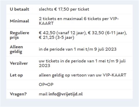 Tickets voor Walibi tickets voor maar €17,50 met Vriendenloterij vip-kaart