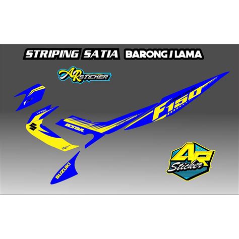 Satria Fu Barong Striping Satria Barong Striping Old Satria Fu Striping